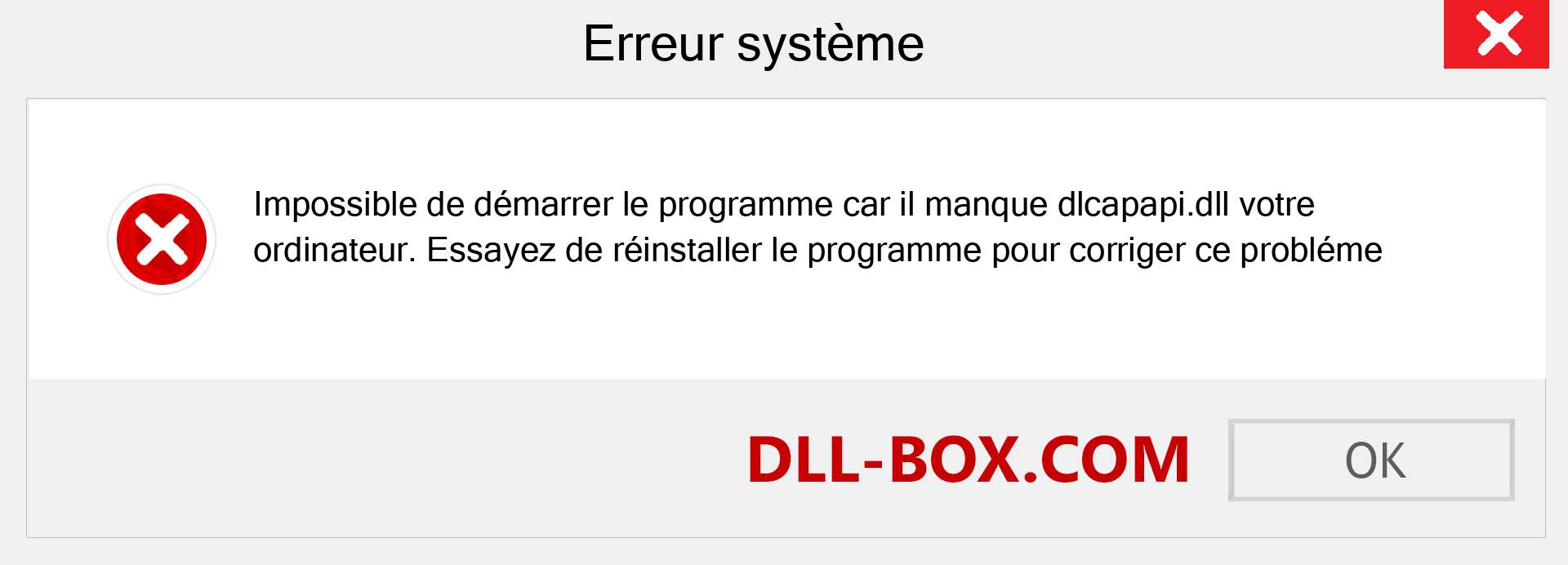 Le fichier dlcapapi.dll est manquant ?. Télécharger pour Windows 7, 8, 10 - Correction de l'erreur manquante dlcapapi dll sur Windows, photos, images